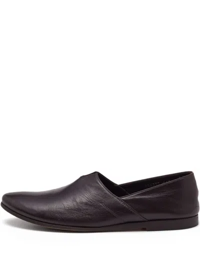 Pre-owned Giorgio Armani Leather Loafers