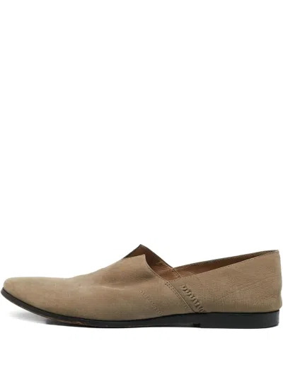 Pre-owned Giorgio Armani Leather Loafers