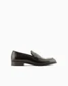 Giorgio Armani Official Store Loafers In Marron
