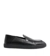 Giorgio Armani Leather Penny Loafers
