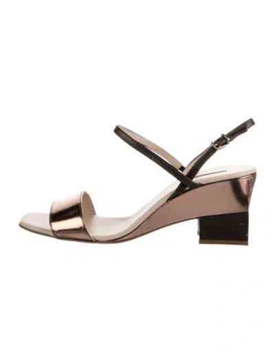 Pre-owned Giorgio Armani Leather Sandals