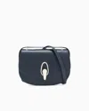 Giorgio Armani Leather Shoulder Bag In Black