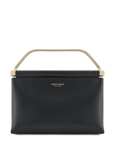 GIORGIO ARMANI LEATHER TOTE BAG