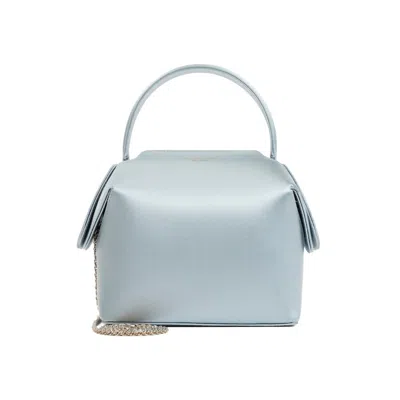 Giorgio Armani Light Blue Bag In White