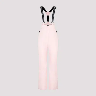 GIORGIO ARMANI LIGHT PINK HIGH WAIST DUNGAREE TROUSERS