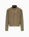 Giorgio Armani Linen And Lyocell Blouson