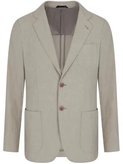 GIORGIO ARMANI GIORGIO ARMANI LINEN BLAZER
