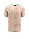 Giorgio Armani T-shirt In Neutrals