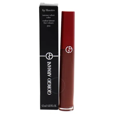 Giorgio Armani Lip Maestro Intense Velvet Color - 200 Lip Maestro By  For Women - 0.22 oz Lipstick In White