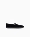 Giorgio Armani Slip-on Loafers With Breathable Mesh Upper In Black