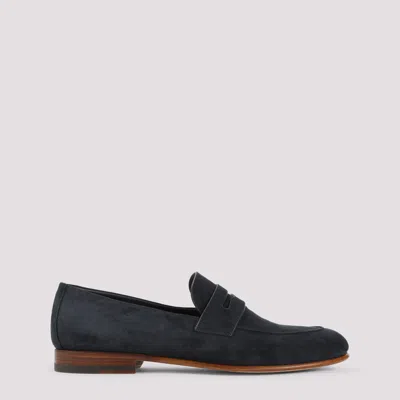 Giorgio Armani Loafers Blue