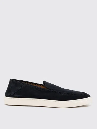 GIORGIO ARMANI LOAFERS GIORGIO ARMANI MEN COLOR BLUE,G54266009