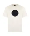 Giorgio Armani Logo-appliqué Cotton T-shirt In White
