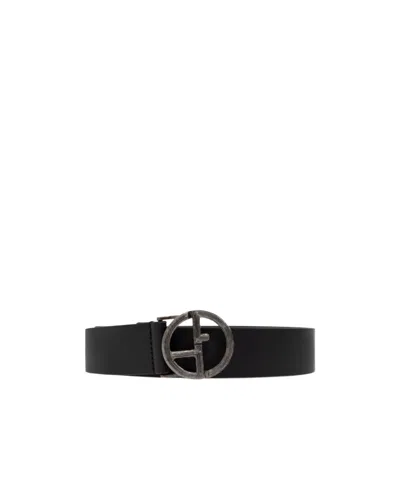 Giorgio Armani Logo Belt In Uc001