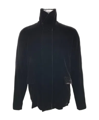 Giorgio Armani Logo Casual Jacket In Black