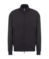 Giorgio Armani Logo Casual Jacket In Black