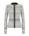 Giorgio Armani Logo Casual Jacket In Gray