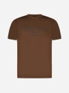 GIORGIO ARMANI LOGO COTTON T-SHIRT