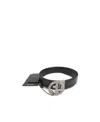 Giorgio Armani Logo Detail Belt In Black