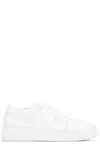Giorgio Armani Low-top Lace-up Sneakers In White