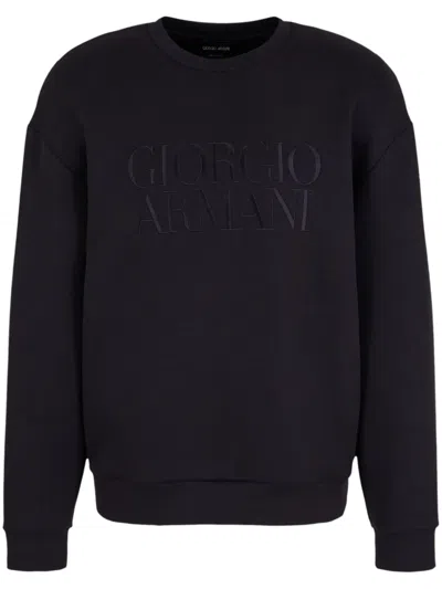 Giorgio Armani Sweatshirt Clothing In Black