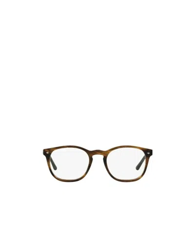 Giorgio Armani Logo Flat Mirror In White
