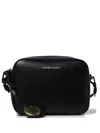 Giorgio Armani Logo-print Shoulder Bag In Black