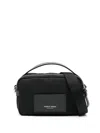 Giorgio Armani Logo-print Tote Bag In Black