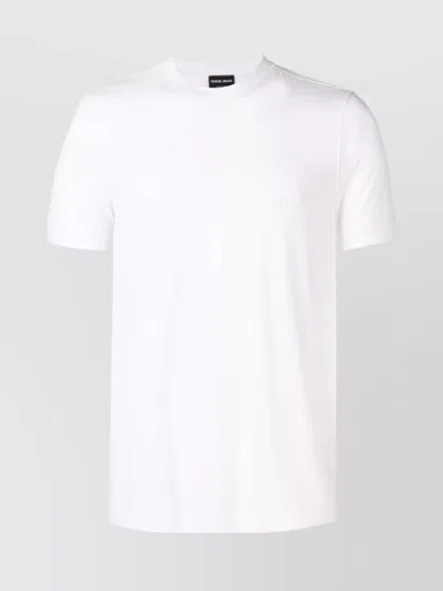 GIORGIO ARMANI LOGO SHORT SLEEVE T-SHIRT