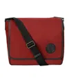 Giorgio Armani Logo Shoulder Bag In Red