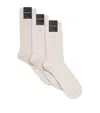 Giorgio Armani Logo Socks Gift Box In Brown