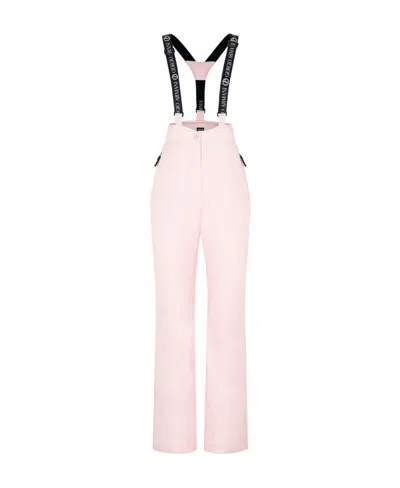 Giorgio Armani Logo-strap Tapered Ski Trousers In Pink