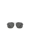 Giorgio Armani Logo Sunglasses In Black