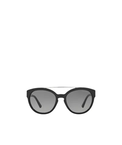 Giorgio Armani Logo Sunglasses In Gray