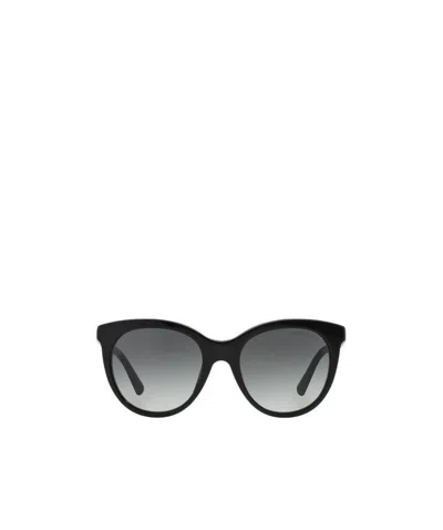 Giorgio Armani Logo Sunglasses In Gray