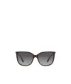Giorgio Armani Logo Sunglasses In Gray
