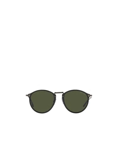 Giorgio Armani Logo Sunglasses In Green