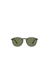 Giorgio Armani Logo Sunglasses In Green