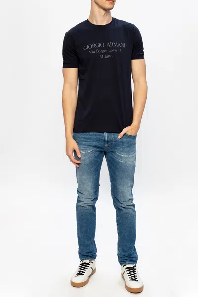 GIORGIO ARMANI GIORGIO ARMANI LOGO T-SHIRT