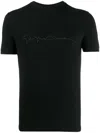 Giorgio Armani Crew-neck Printed Short Sleeve T-shirt