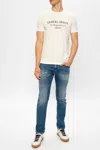 Giorgio Armani Borgonuovo 11 Cotton Jersey T-shirt Clothing In White