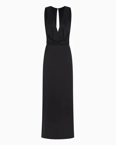 Giorgio Armani Long Dresses In Black