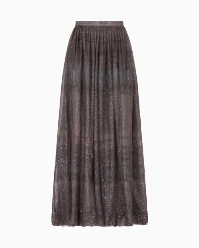 Giorgio Armani Long Skirts In Pattern