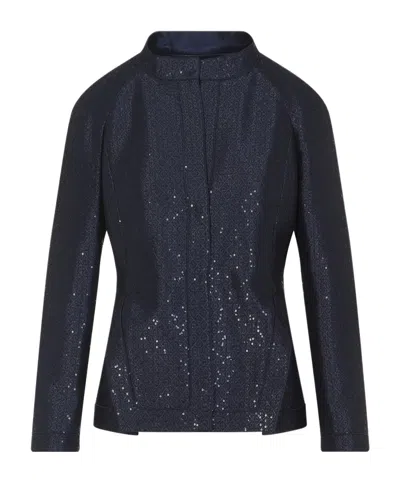 GIORGIO ARMANI SEQUIN-EMBELLISHED JACKET