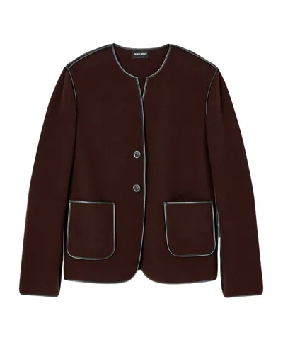 GIORGIO ARMANI LONG SLEEVE CASUAL JACKET