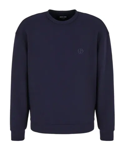 GIORGIO ARMANI LONG SLEEVE SWEATSHIRT