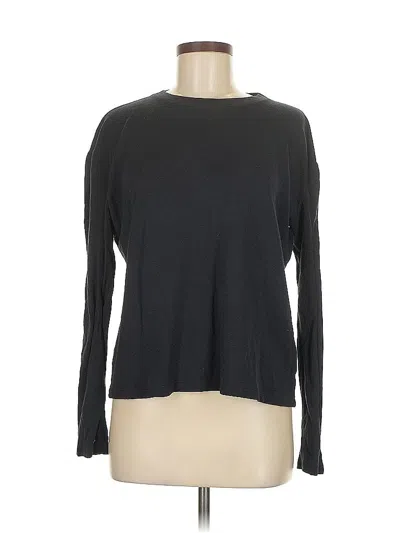 Pre-owned Giorgio Armani Long Sleeve T-shirt In Gray