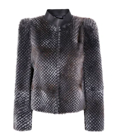 GIORGIO ARMANI LONG-SLEEVED CASUAL JACKET