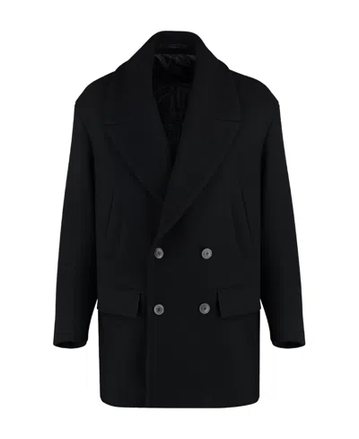 GIORGIO ARMANI GIORGIO ARMANI DOUBLE-BREASTED PEACOAT