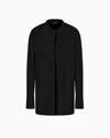Giorgio Armani Sophisticated Mandarin Collar Shirt